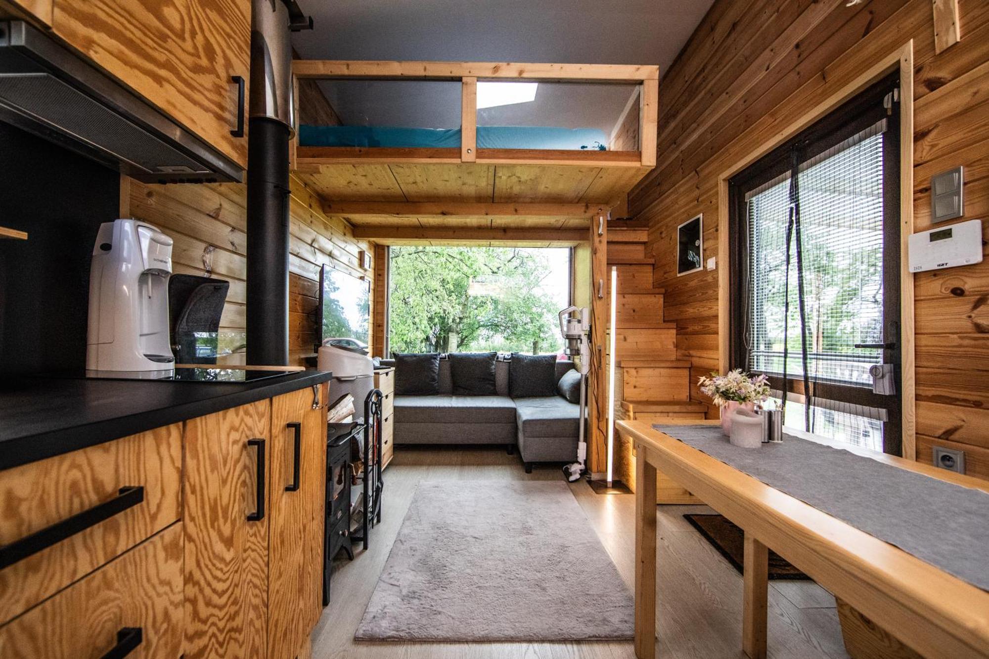 Tiny House - Chatka V Rezi U Prahy Husinec  Екстер'єр фото